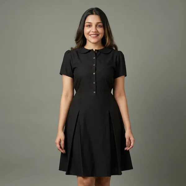 Solid_Peterpan_Collar_Skater_Dress