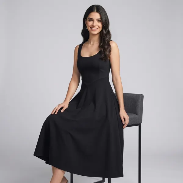 Stretchable_Corset_Fit_&_Flare_Midi_Dress