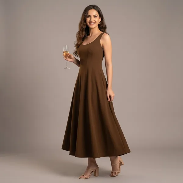 Stretchable_Corset_Fit_&_Flare_Midi_Dress