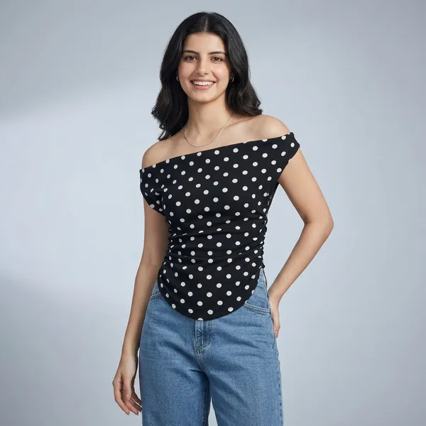 Stretchable_Cotton_Draped_Crop_Top