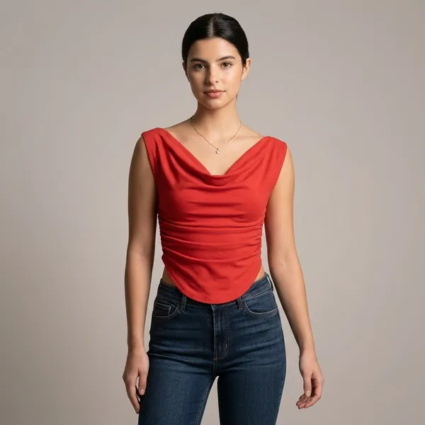 Stretchable_Cotton_Draped_Crop_Top