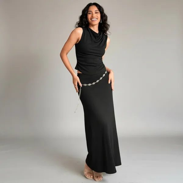 Stretchable_Skirt_Coord_Set