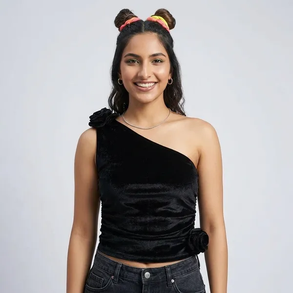 Solid_Cotton_Stretchable_Crop_Top