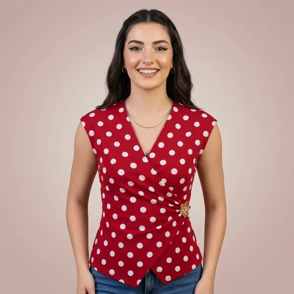 Stretchable_Gold_Accent_Wrap_Top