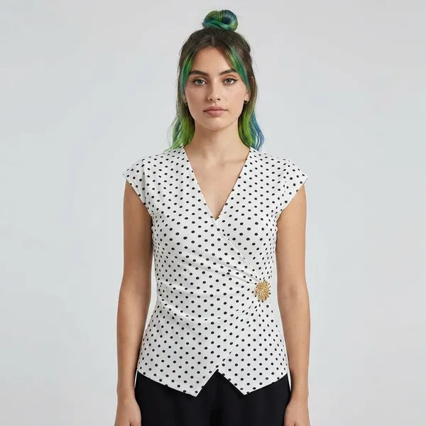 Stretchable_Gold_Accent_Wrap_Top