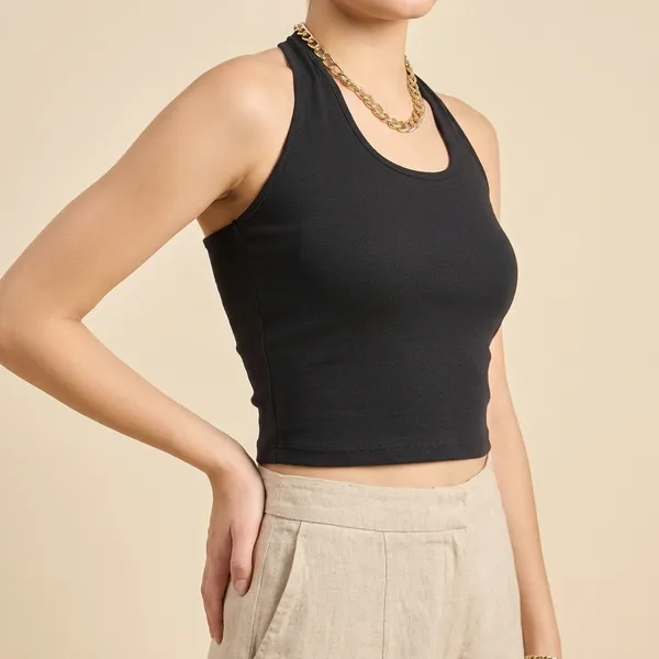 Solid_Cotton_Stretchable_Crop_Top