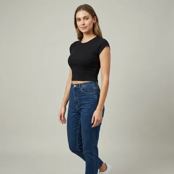 Solid_Cotton_Stretchable_Crop_Top