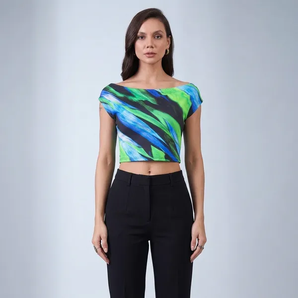 Solid_Cotton_Stretchable_Crop_Top