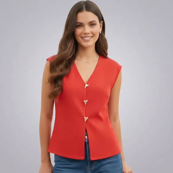 Stretchable_Ribbed_Waistcoat_With_Heart_Buttons