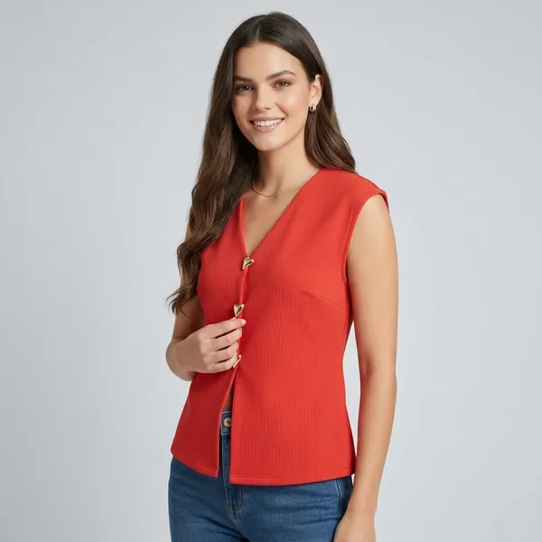 Stretchable_Ribbed_Waistcoat_With_Heart_Buttons