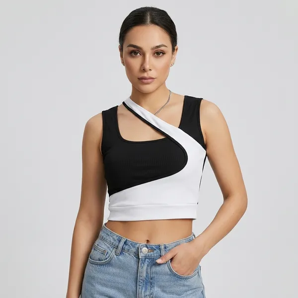 Solid_Cotton_Stretchable_Crop_Top