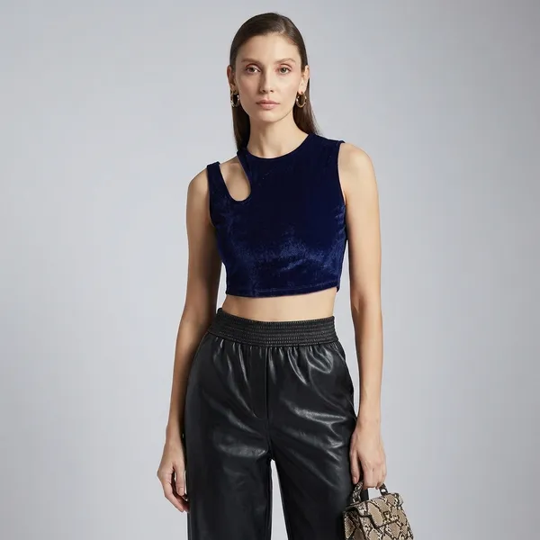 Solid_Cotton_Stretchable_Crop_Top