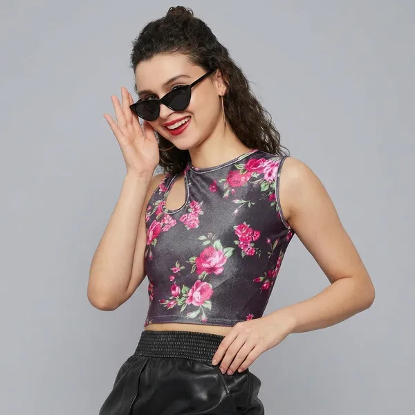 Solid_Cotton_Stretchable_Crop_Top