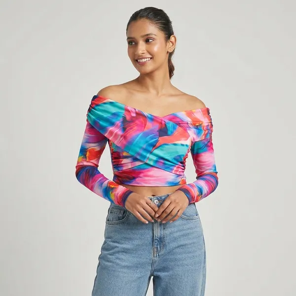 Solid_Cotton_Stretchable_Crop_Top