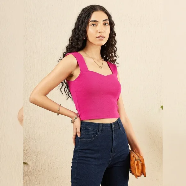 Solid_Cotton_Stretchable_Crop_Top