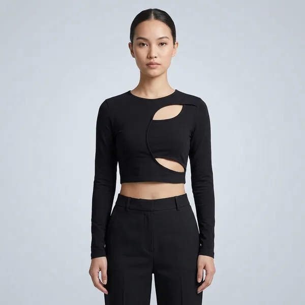 Solid_Cotton_Stretchable_Crop_Top