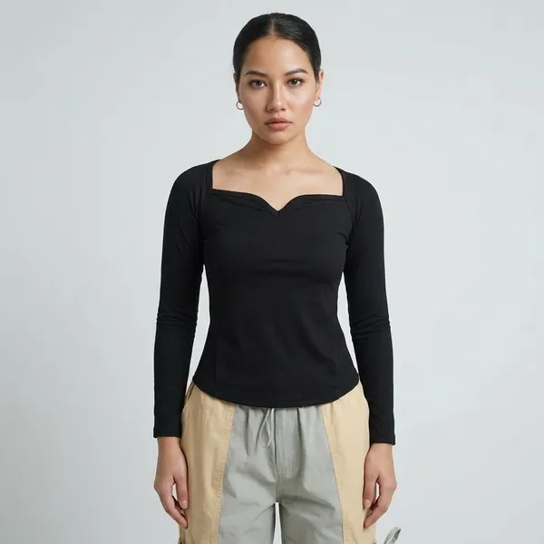Solid_Cotton_Stretchable_Crop_Top