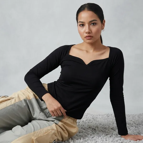 Solid_Cotton_Stretchable_Crop_Top