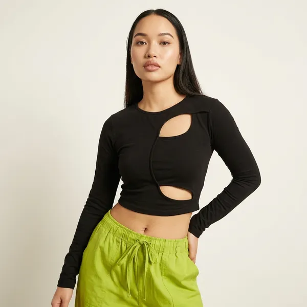Solid_Cotton_Stretchable_Crop_Top
