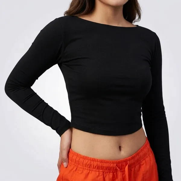 Solid_Cotton_Stretchable_Crop_Top