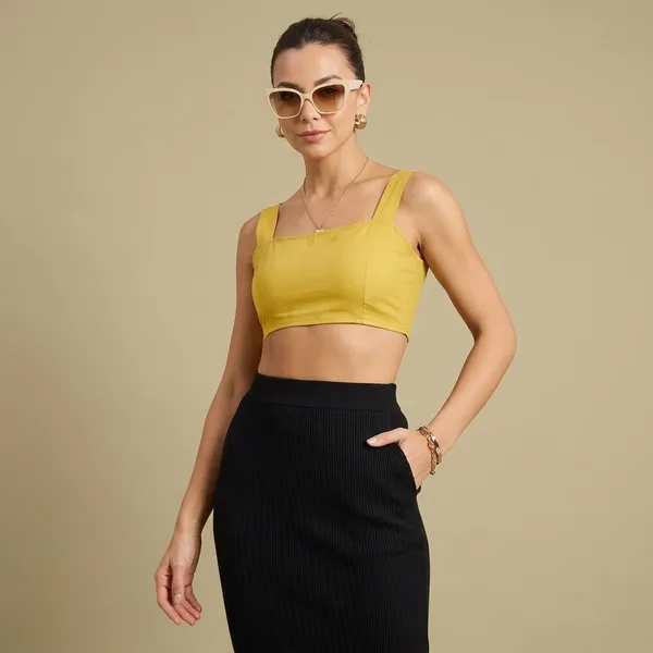 Solid_Cotton_Stretchable_Crop_Top