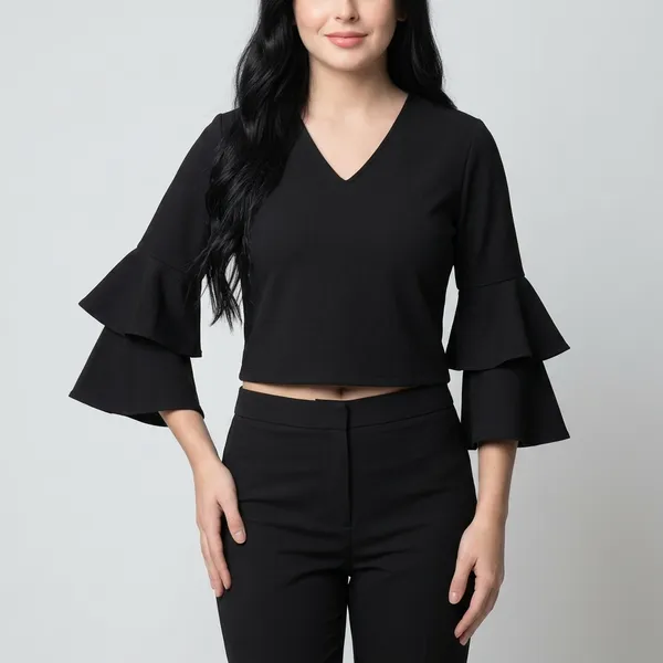 Solid_Cotton_Stretchable_Crop_Top