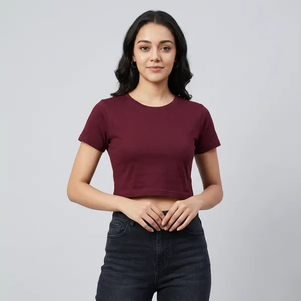 Solid_Cotton_Stretchable_Crop_Top