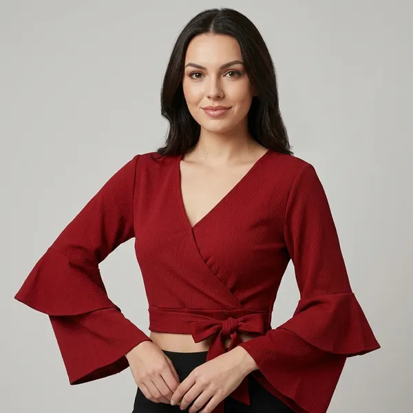Solid_Cotton_Stretchable_Crop_Top