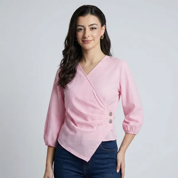 Wrap-Cinched_Pure_Cotton_Top