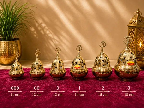 Brass_Star_Cutout_Om_Finial_Pooja_Dhoop_Holder