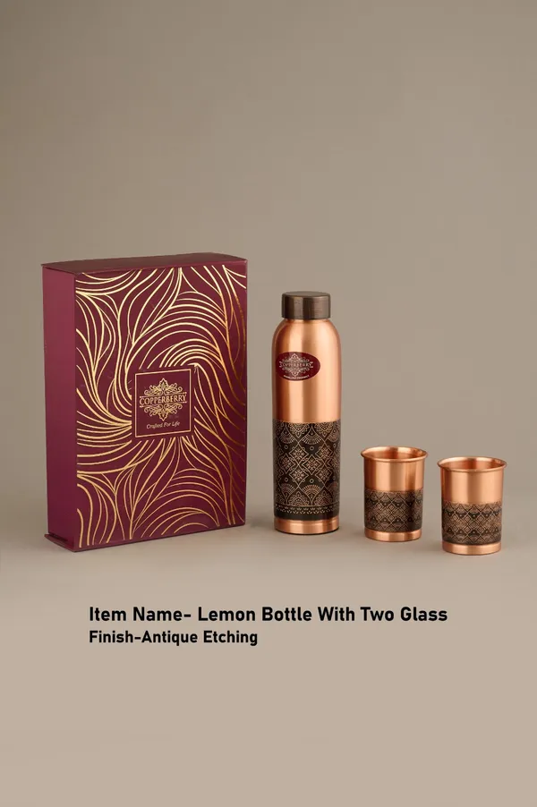 Copper_Antique_Etching_Bottle_With_Two_Glasses