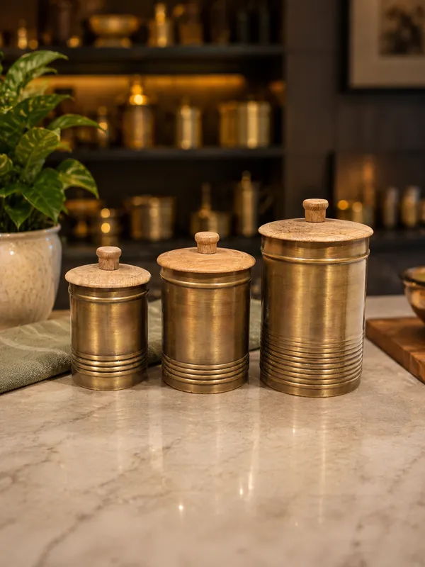 Brass_Wooden_Lid_Kitchen_Storage_Canister_Set_Of_3