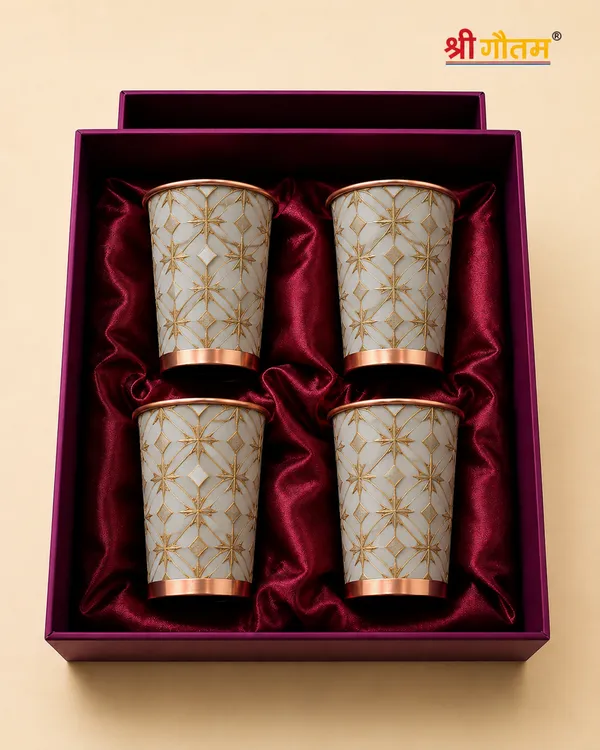 Copper_Modern_Geometric_Pattern_Tumbler_Set_Of_4