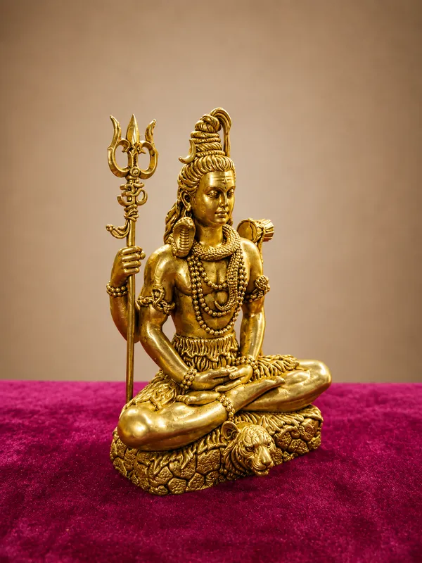 Pure_Brass_Lord_Shiva_Meditating_Idol