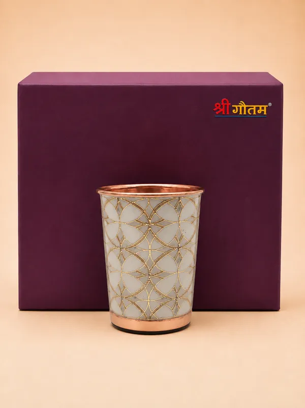 Copper_Modern_Geometric_Pattern_Tumbler_Set_Of_4