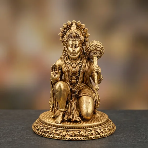 Pure_Brass_Hanuman_Idol_With_Ornate_Base
