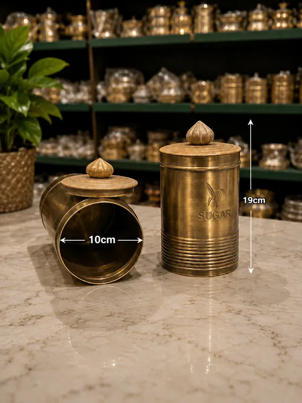 Brass_Traditional_Engraved_Storage_Canister_Set