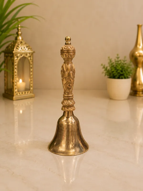Bronze_Wood_Handle_Traditional_Pooja_Bell_Set