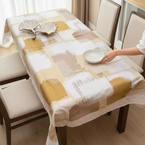 Table_Cover_with_flannel_backing_Pvc_Coated_Abstract_Geometric_Print_Multicolour