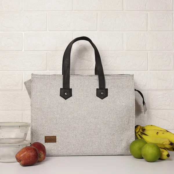 Light_Grey_Polyjute_Zip_Closure_Tiffin_/_Tote_Bag_For_Shopping_Medium_size