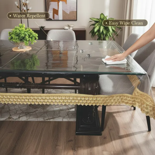 Transparent_Table_Cover_heavy_quality_with_polyester_gold_lace