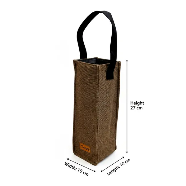 Golden_Brown_Polyjute_Structured_Wine_Bottle_Bag_Set_Of_2