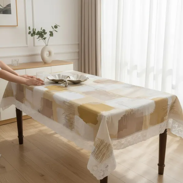 Table_Cover_with_flannel_backing_Pvc_Coated_Abstract_Geometric_Print_Multicolour