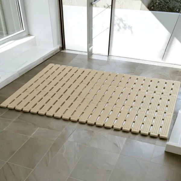 Beige_Pp+Tpr_Anti_Skid_SHOWER_MAT_with_Suction_Cup_40X68_Cm
