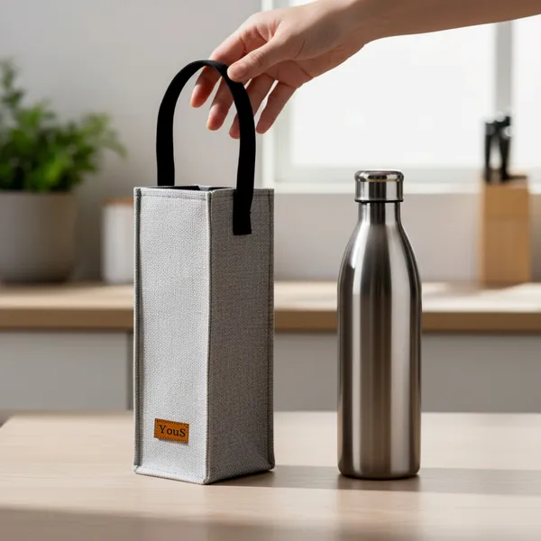 Light_grey_Polyjute_Bottle_Carrier_Bag_Pack_Of_2