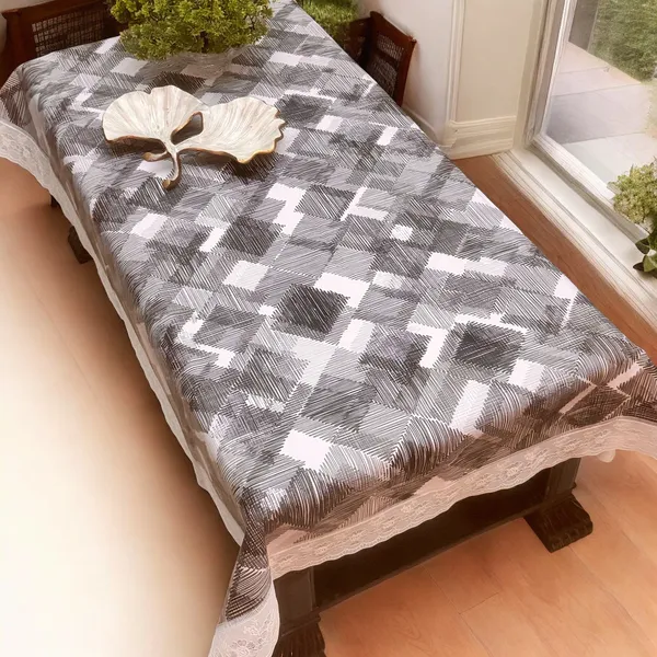 Table_Cover_with_flannel_backing_Pvc_Coated_Geometric_Print_Grey_White_Table_Cover