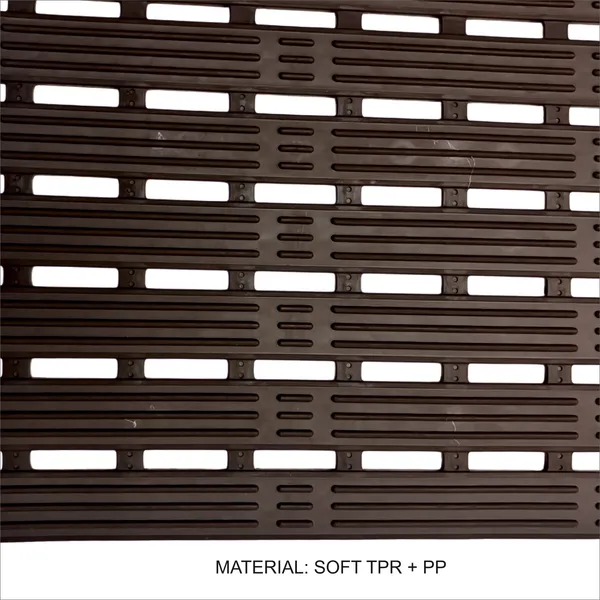 BROWN_Pp+Tpr_Anti_Skid_SHOWER_MAT_with_Suction_Cup_40X68_Cm
