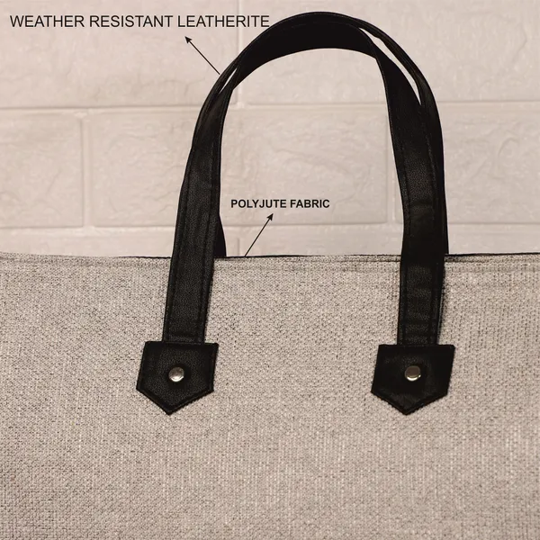 Light_Grey_Polyjute_Zip_Closure_Tiffin_/_Tote_Bag_For_Shopping_Medium_size