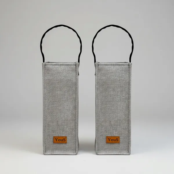 Light_grey_Polyjute_Bottle_Carrier_Bag_Pack_Of_2