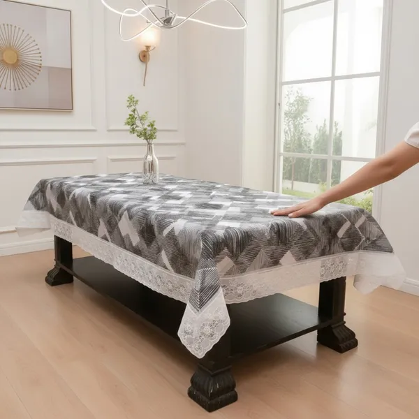 Table_Cover_with_flannel_backing_Pvc_Coated_Geometric_Print_Grey_White_Table_Cover